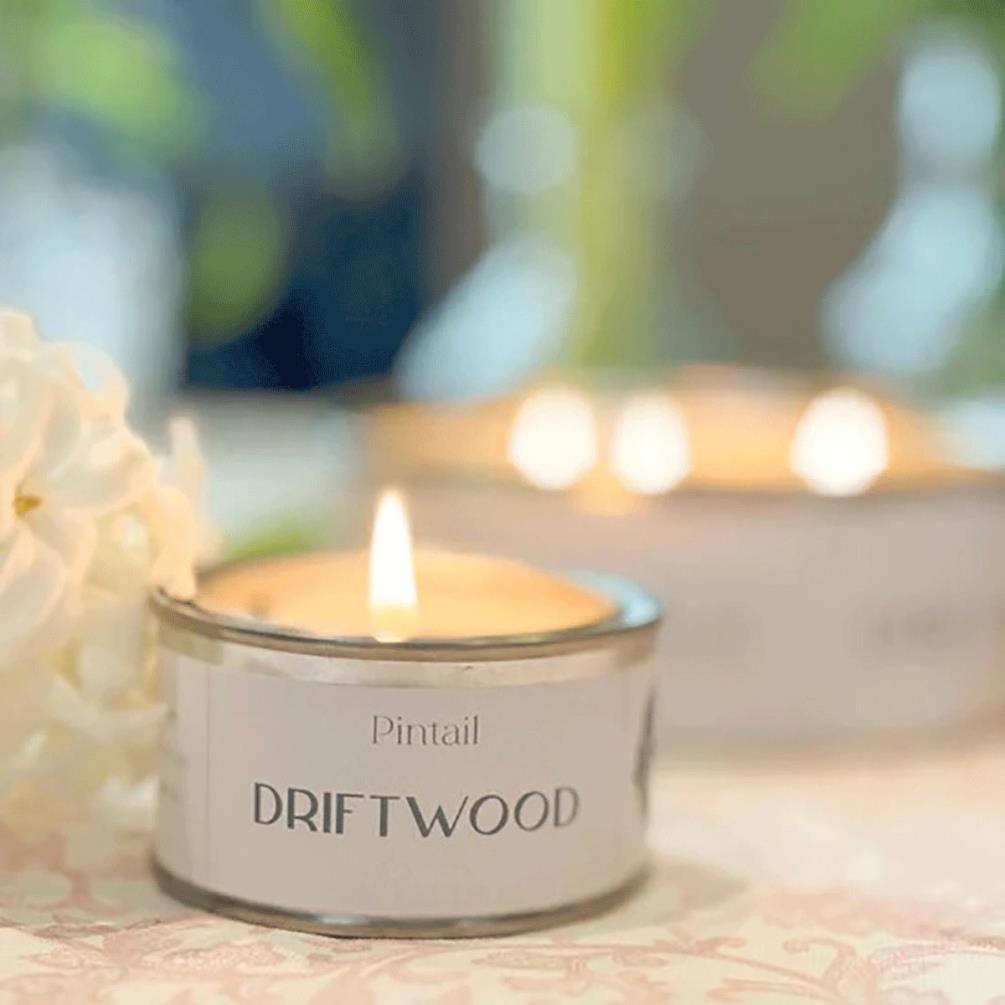 Pintail Candles Driftwood Paint Pot Candle Extra Image 3